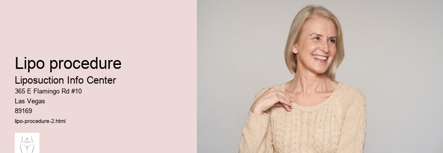 Lipo procedure