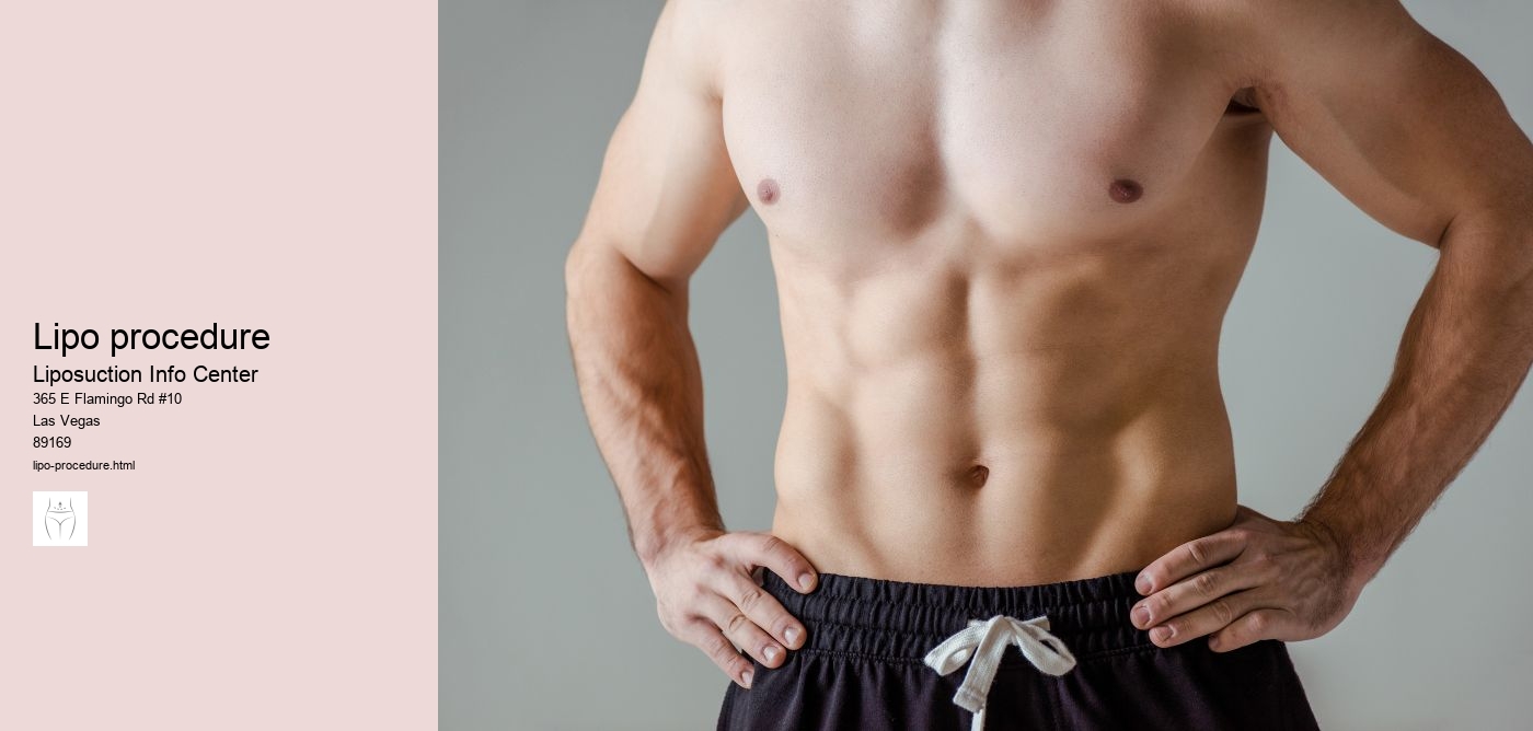 Lipo procedure