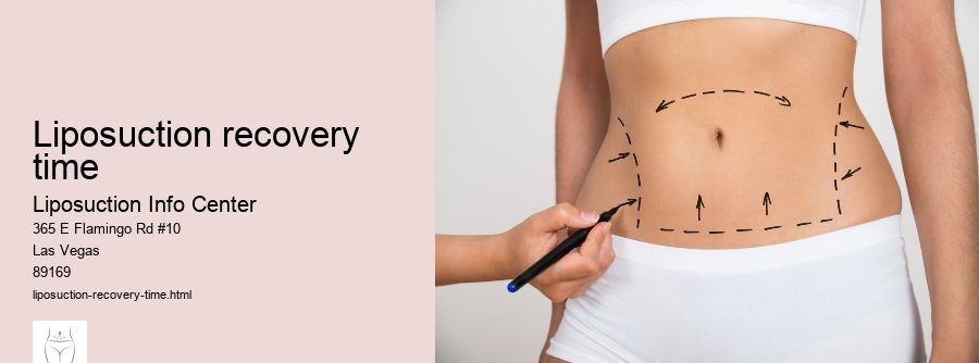 liposuction recovery time