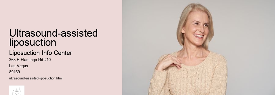 ultrasound-assisted liposuction